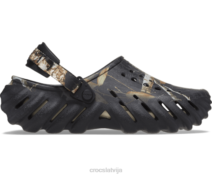 realtree edge atbalss aizsprostojums sievietes Crocs kurpes N46T104 melns