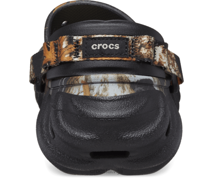 realtree edge atbalss aizsprostojums sievietes Crocs kurpes N46T104 melns