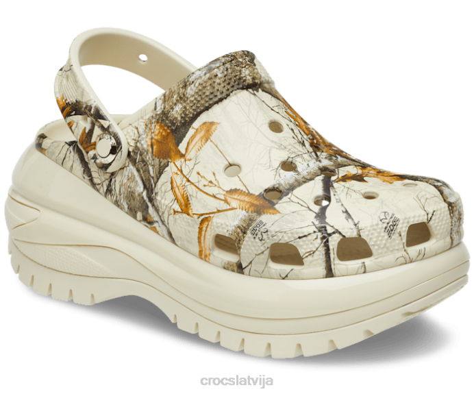 realtree edge mega simpātiju tupele sievietes Crocs kurpes N46T363 kaulu
