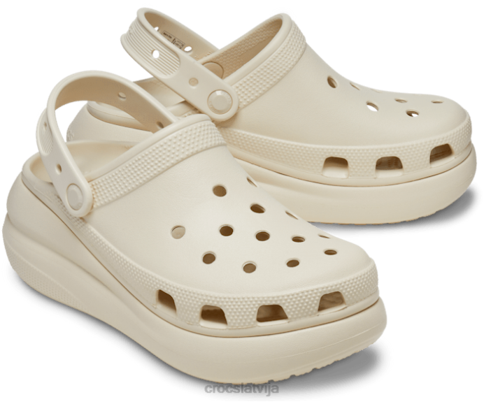 saspiest aizsērējumu sievietes Crocs kurpes N46T35 melns