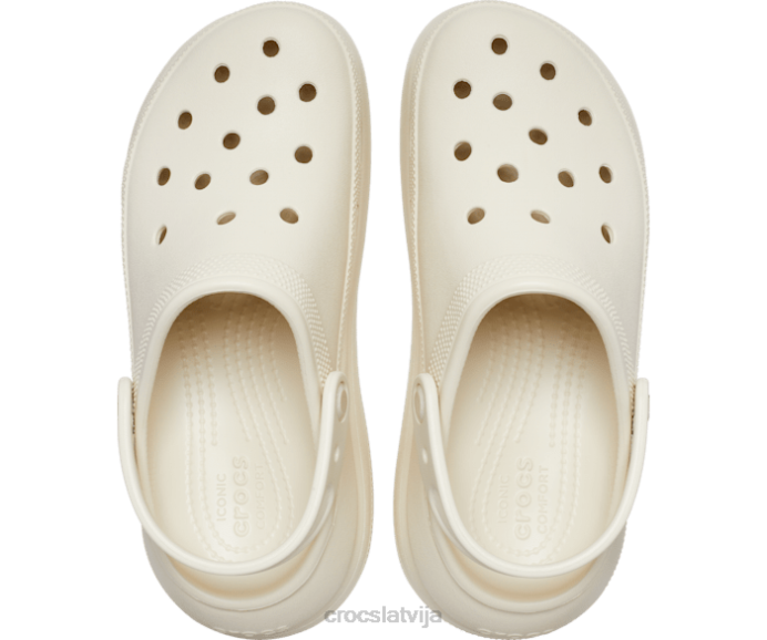 saspiest aizsērējumu sievietes Crocs kurpes N46T35 melns