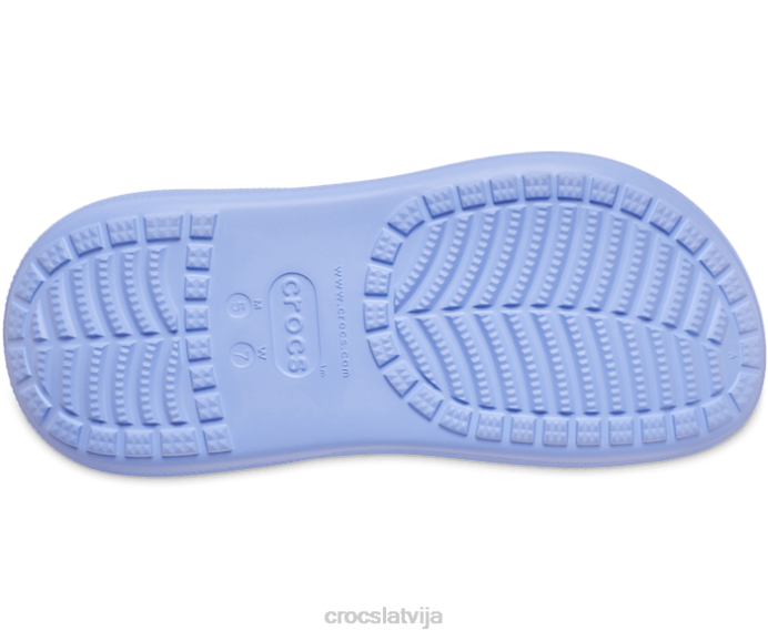saspiest aizsērējumu sievietes Crocs kurpes N46T37 mēness želeja