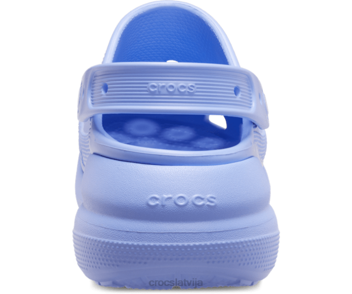 saspiest aizsērējumu sievietes Crocs kurpes N46T37 mēness želeja