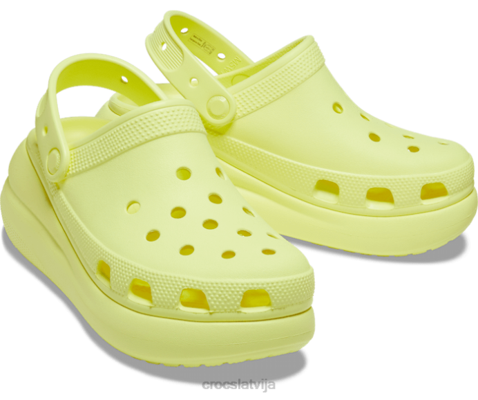 saspiest aizsērējumu sievietes Crocs kurpes N46T41 sērs
