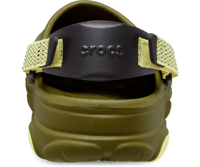 visurgājējs koka tupele sievietes Crocs kurpes N46T114 alveja