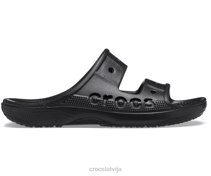 baya sandales sievietes Crocs kurpes N46T298 melns