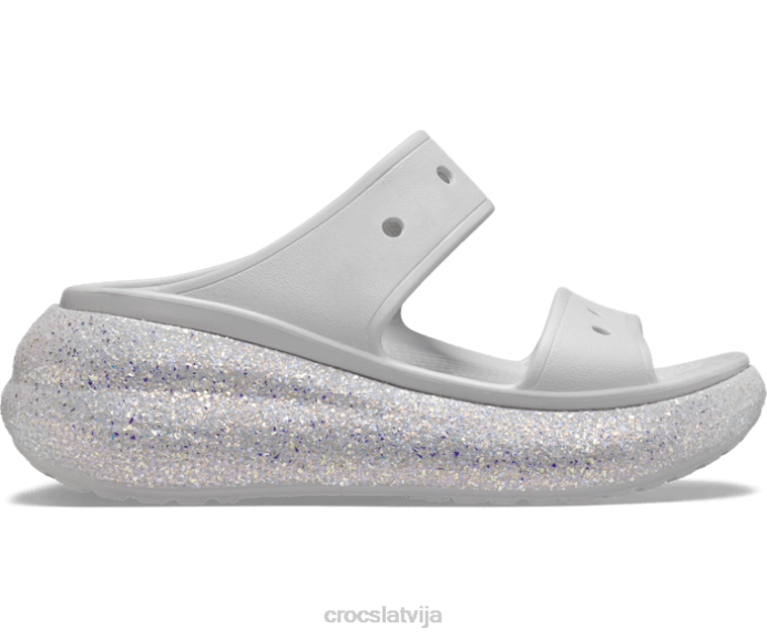 crush glitter sandales sievietes Crocs kurpes N46T308 atmosfēra