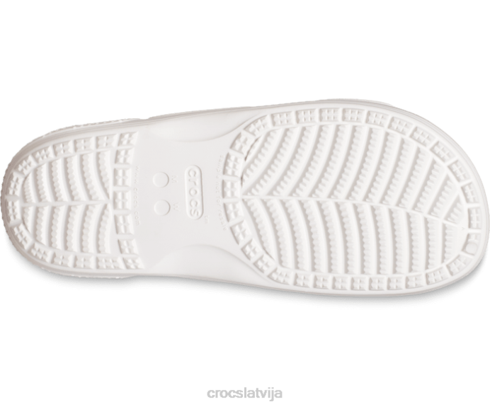 klasiskās izsmidzināmās krāsas sandales sievietes Crocs kurpes N46T312 balts/multi