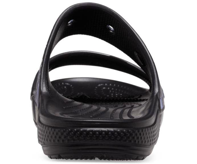 klasiskās sandales ar tauriņiem sievietes Crocs kurpes N46T328 melns/multi