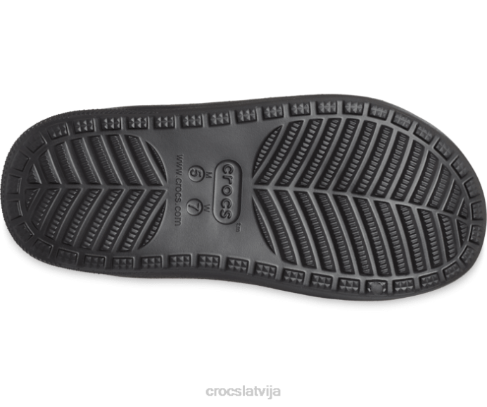 klasiskas ērtas sandales sievietes Crocs kurpes N46T222 melns