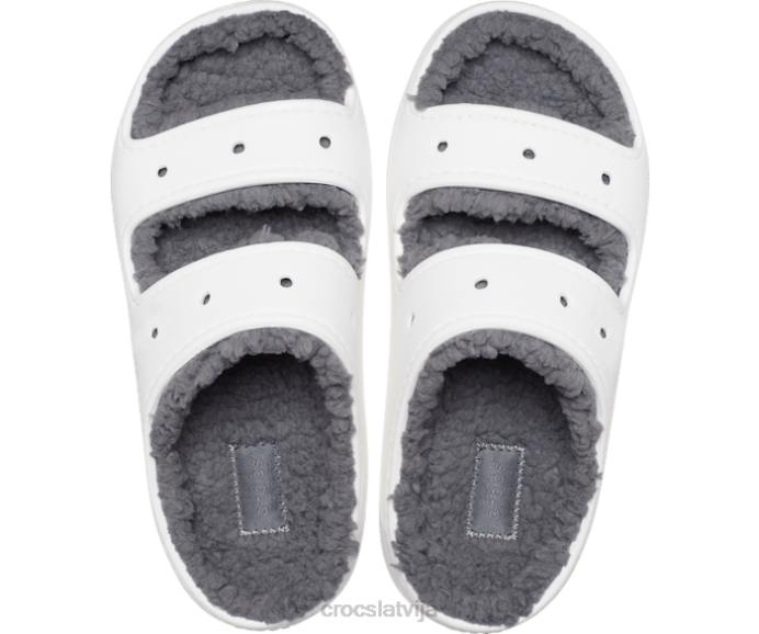 klasiskas ērtas sandales sievietes Crocs kurpes N46T225 balts
