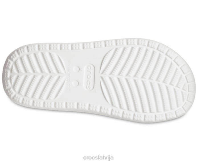 klasiskas ērtas sandales sievietes Crocs kurpes N46T225 balts