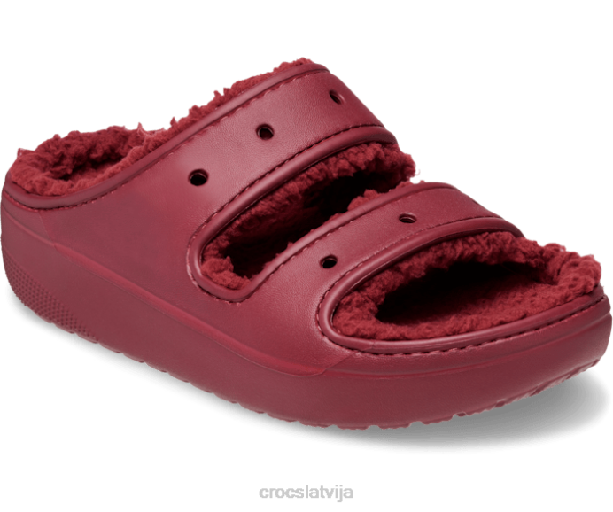 klasiskas ērtas sandales sievietes Crocs kurpes N46T226 granāts