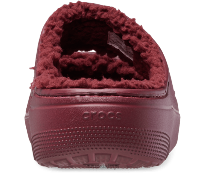 klasiskas ērtas sandales sievietes Crocs kurpes N46T226 granāts