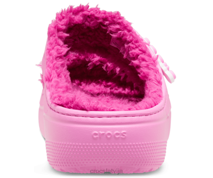 klasiskas ērtas sandales sievietes Crocs kurpes N46T227 taffy rozā