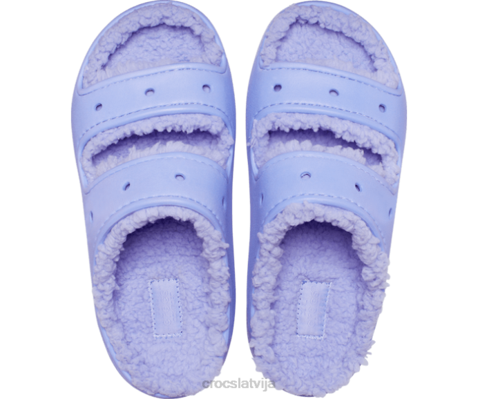 klasiskas ērtas sandales sievietes Crocs kurpes N46T291 digitālā violeta