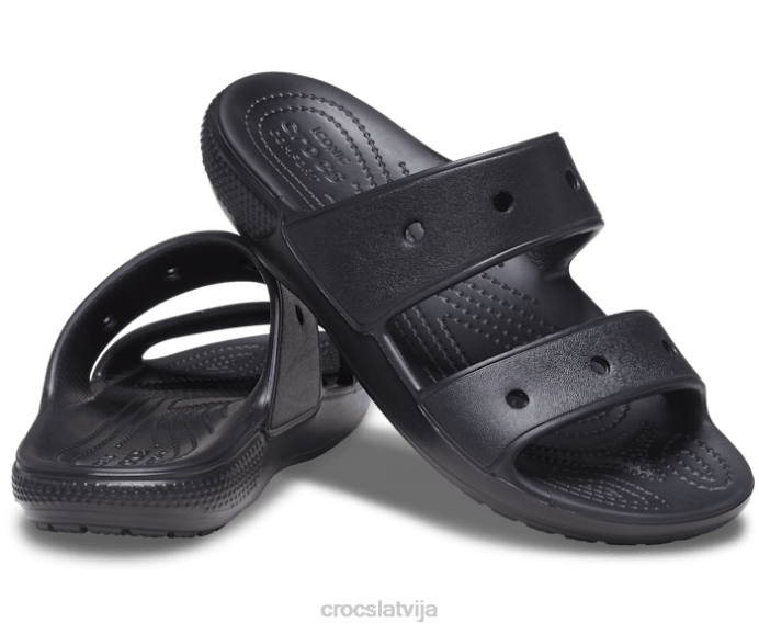 klasiskas sandales sievietes Crocs kurpes N46T278 melns