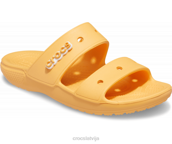 klasiskas sandales sievietes Crocs kurpes N46T280 apelsīnu sorbets