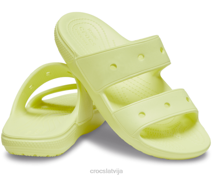 klasiskas sandales sievietes Crocs kurpes N46T284 sērs