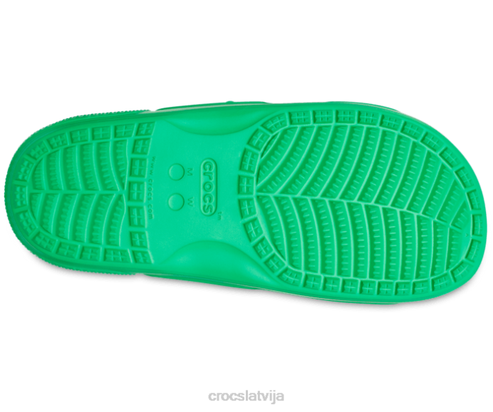 klasiskas sandales sievietes Crocs kurpes N46T286 zāle zaļa