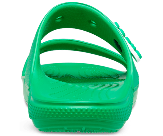 klasiskas sandales sievietes Crocs kurpes N46T286 zāle zaļa