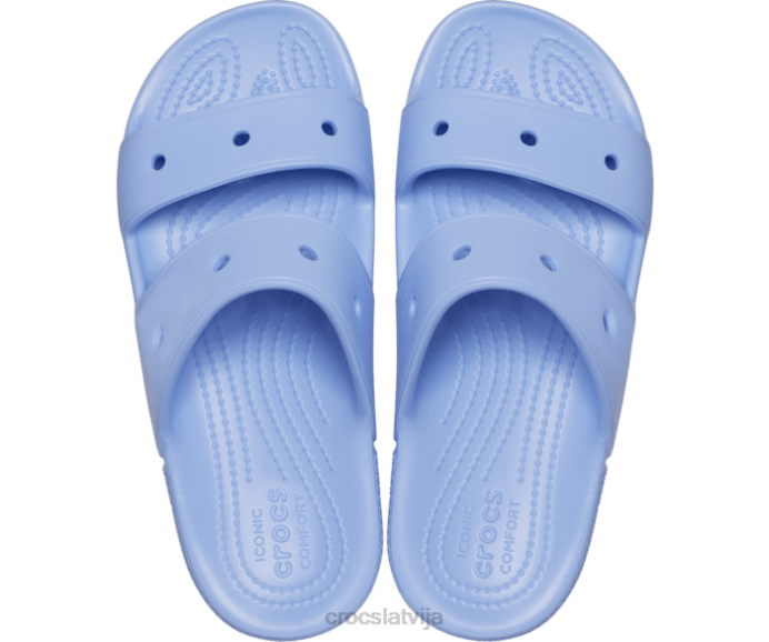 klasiskas sandales sievietes Crocs kurpes N46T288 mēness želeja