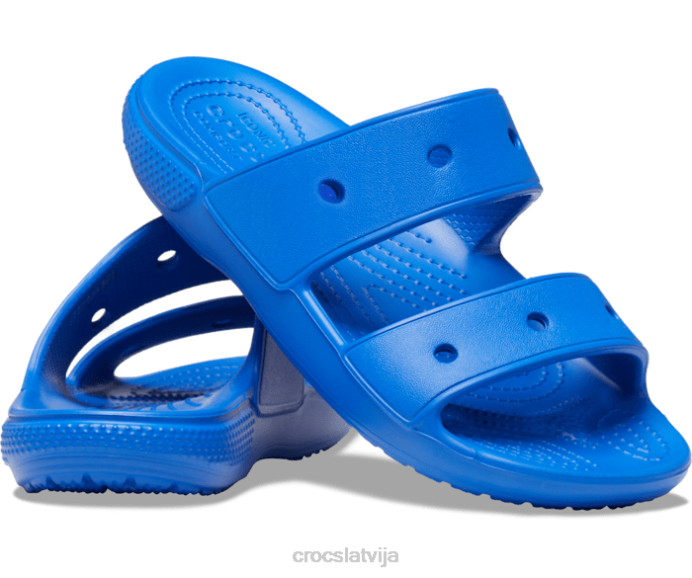 klasiskas sandales sievietes Crocs kurpes N46T340 zila skrūve