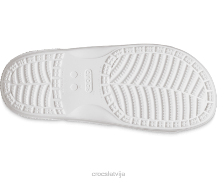 klasiskas solarizētas sandales sievietes Crocs kurpes N46T309 balts/multi