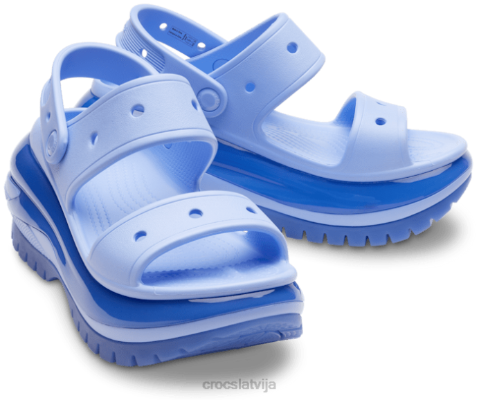 mega crush sandales sievietes Crocs kurpes N46T276 mēness želeja