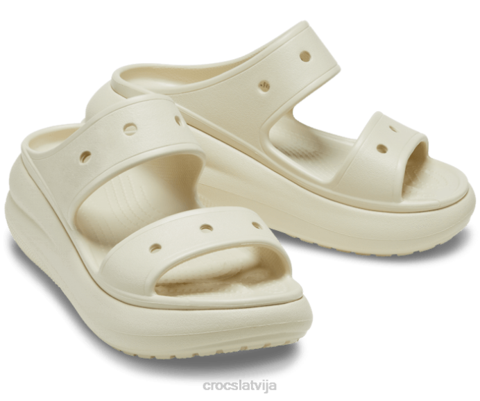 simpātiju sandales sievietes Crocs kurpes N46T293 kaulu
