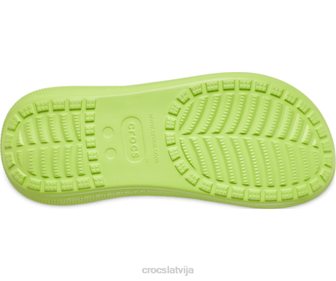 simpātiju sandales sievietes Crocs kurpes N46T295 limeade