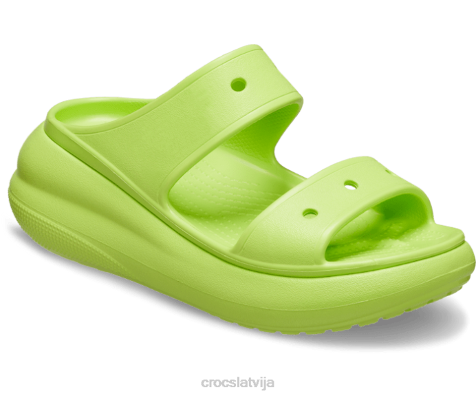simpātiju sandales sievietes Crocs kurpes N46T295 limeade