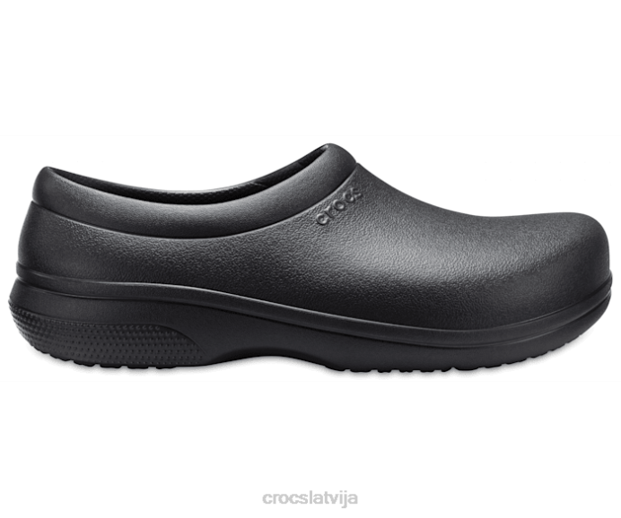 diennakts darba slip-on sievietes Crocs kurpes N46T202 melns