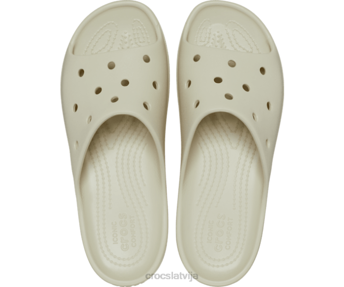 klasisks platformas slidkalniņš sievietes Crocs kurpes N46T346 kaulu