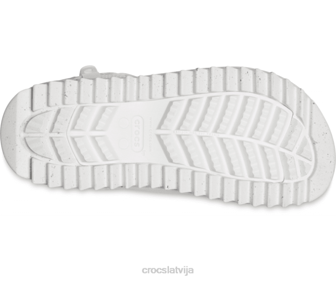 klasiski neo puff luxe zābaki sievietes Crocs kurpes N46T219 gandrīz balts/gaiši pelēks