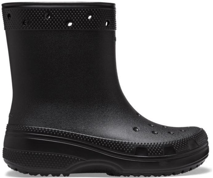 klasisks zābaks sievietes Crocs kurpes N46T209 melns