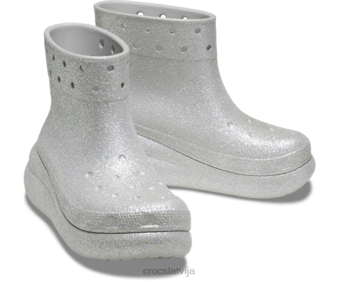 simpātiju mirdzošs zābaks sievietes Crocs kurpes N46T215 atmosfēra