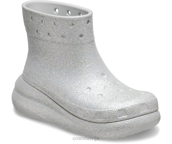 simpātiju mirdzošs zābaks sievietes Crocs kurpes N46T215 atmosfēra