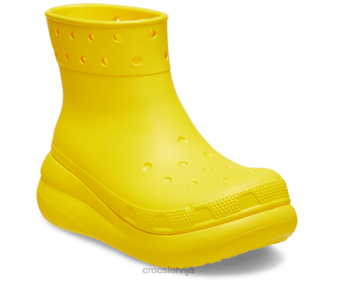simpātiju zābaks sievietes Crocs kurpes N46T203 citronu