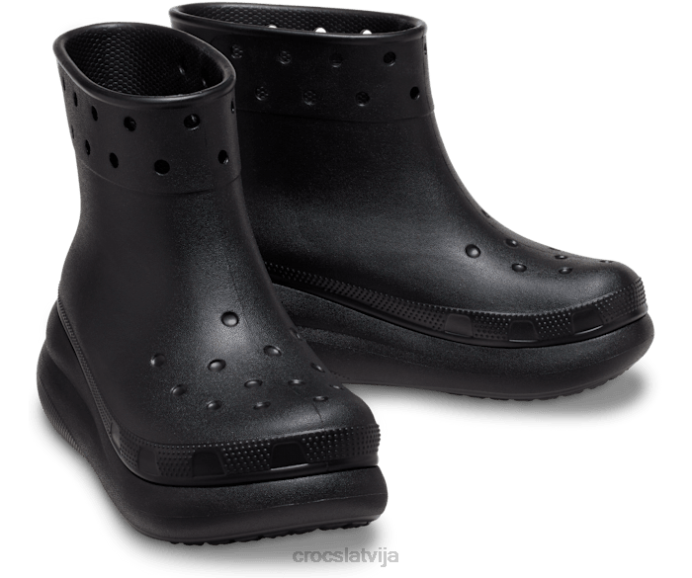 simpātiju zābaks sievietes Crocs kurpes N46T204 melns