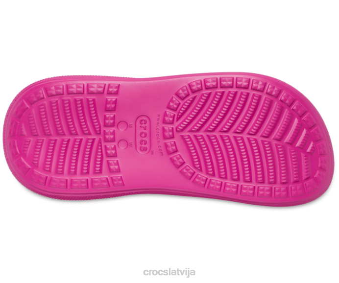 simpātiju zābaks sievietes Crocs kurpes N46T208 fuksijas jautrība