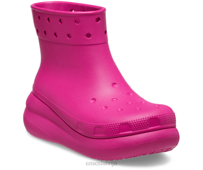 simpātiju zābaks sievietes Crocs kurpes N46T208 fuksijas jautrība