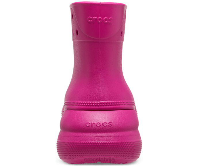 simpātiju zābaks sievietes Crocs kurpes N46T208 fuksijas jautrība