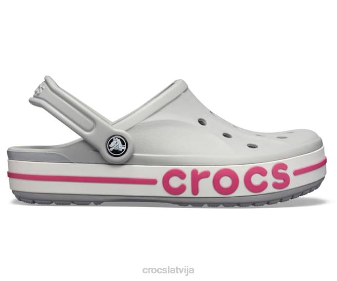 bayaband tupele vīriešiem Crocs kurpes N46T415 gaiši pelēks/konfektes rozā