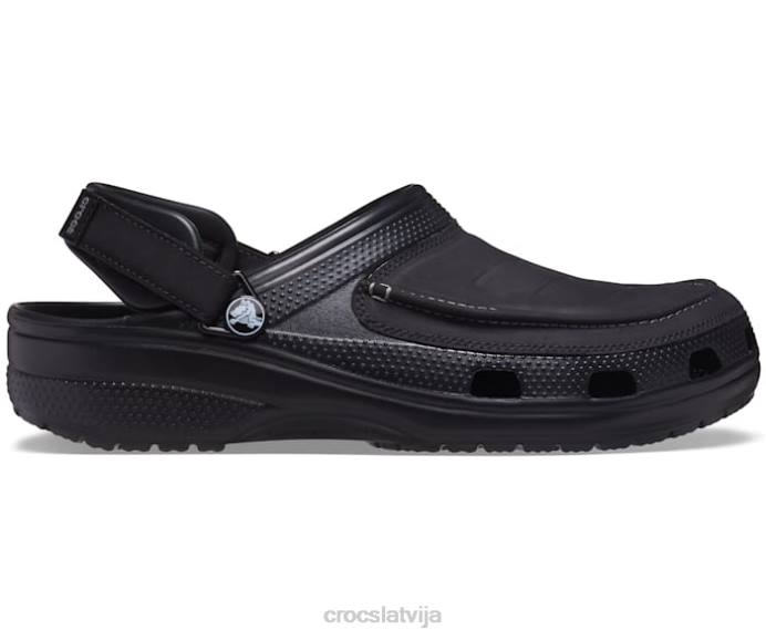 klasisks yukon vista ii koka tupele vīriešiem Crocs kurpes N46T422 melns