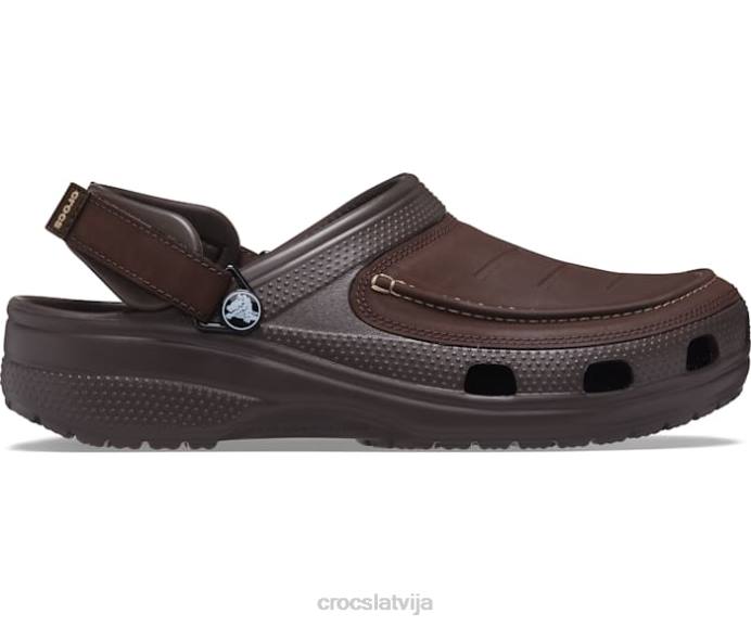 klasisks yukon vista ii koka tupele vīriešiem Crocs kurpes N46T423 espresso