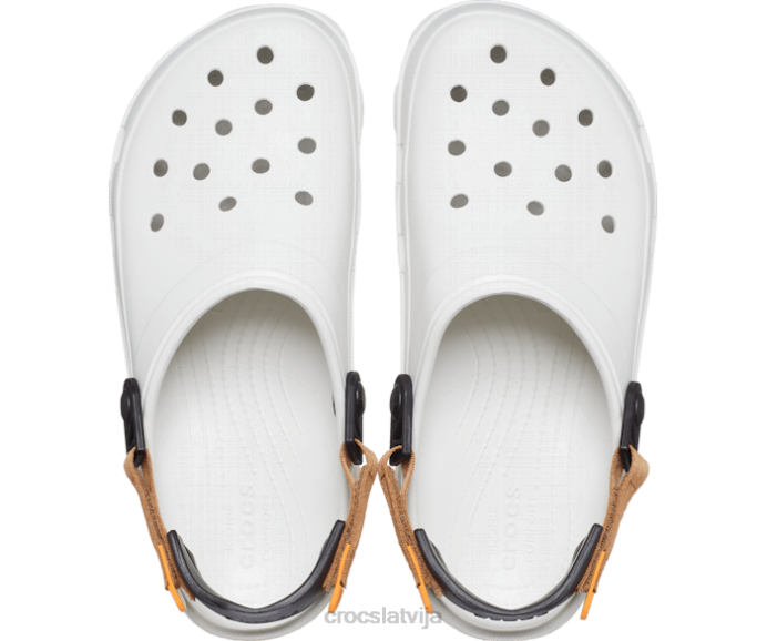 visurgājējs koka tupele vīriešiem Crocs kurpes N46T421 balts/multi