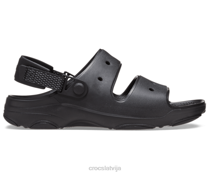 visurgājējas sandales vīriešiem Crocs kurpes N46T304 melns