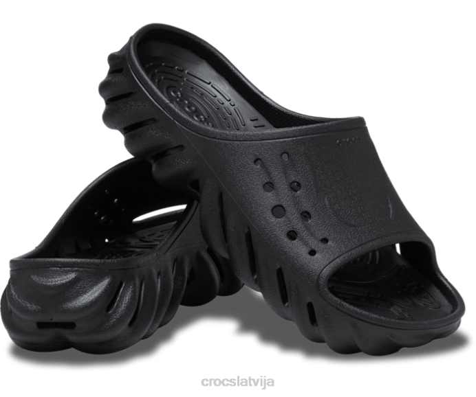atbalss slaids vīriešiem Crocs kurpes N46T454 melns