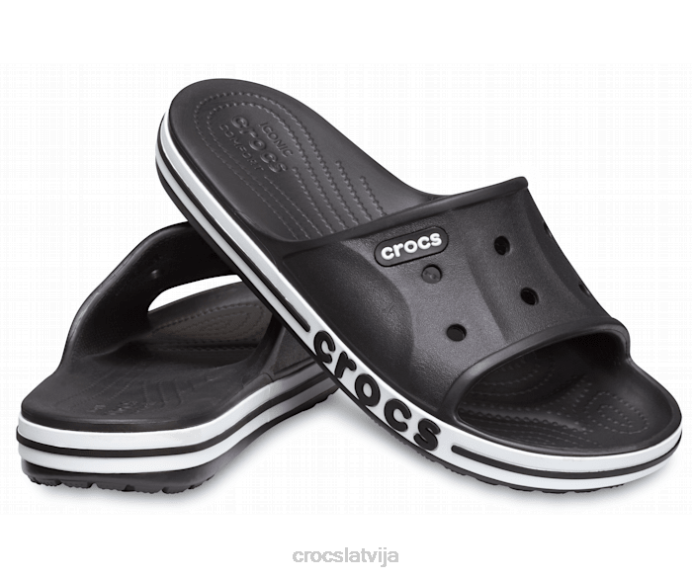 bayaband slidkalniņš vīriešiem Crocs kurpes N46T448 melns balts